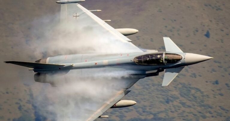 Πρωτοφανές: Κινέζικο drone «ξεπατίκωσε» τη λειτουργία μαχητικού αεροσκάφους Eurofighter