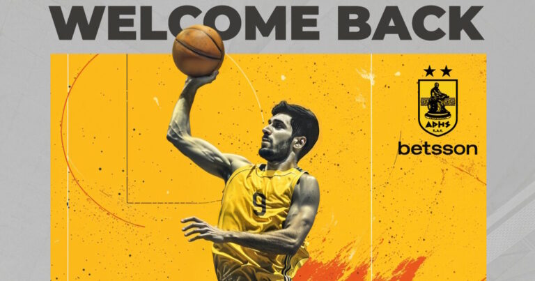 Ο Άρης Betsson ανακοίνωσε την επιστροφή του Μιχάλη Τσαϊρέλη