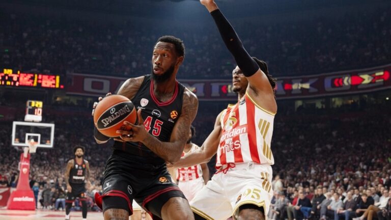 Euroleague: Η βαθμολογία μετά την ήττα του Ολυμπιακού από τον Ερυθρό Αστέρα