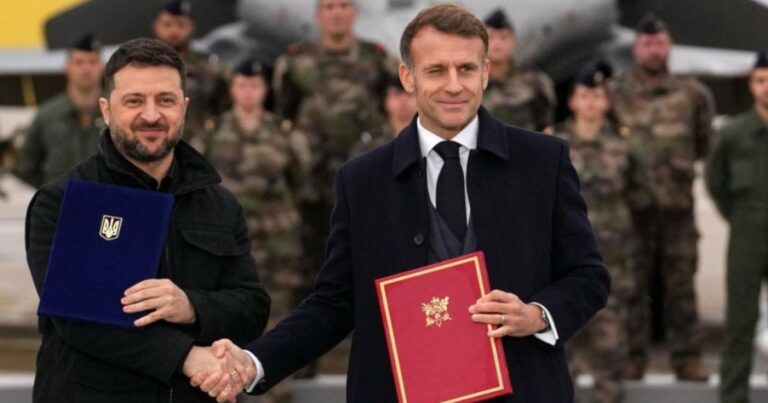 Η Ουκρανία «παρήγγειλε» 100 μαχητικά Rafale από τη Γαλλία: «Μια μεγάλη μέρα», λέει ο Μακρόν