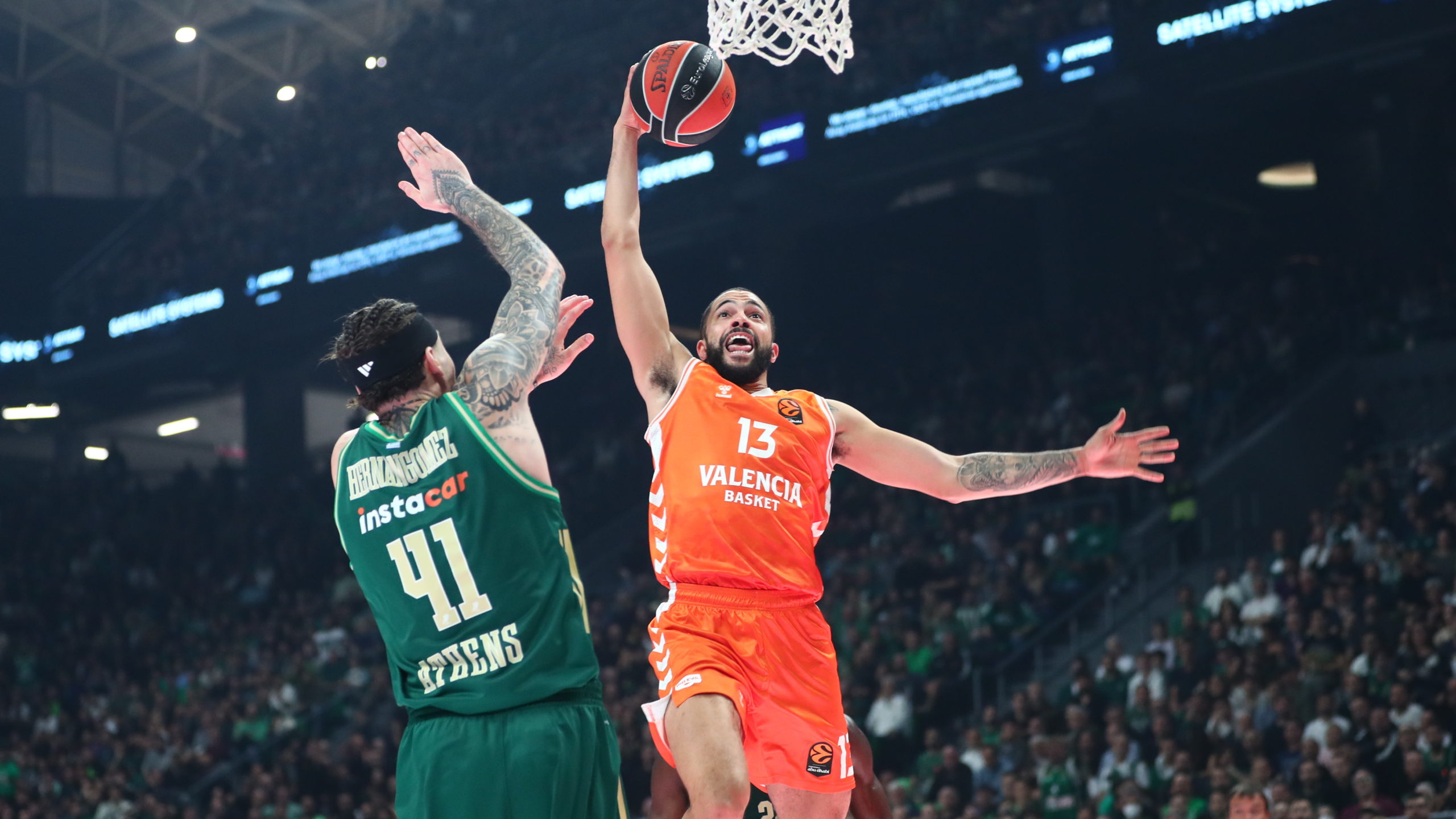 Παναθηναϊκός – Βαλένθια 79-89: Πορτοκαλί… καταιγίδα