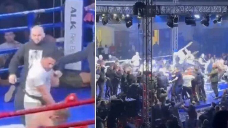 Χάος σε ρινγκ στην Σερβία: Ο Έλληνας kickboxer, Γιάννης Τσουκαλάς δέχθηκε επίθεση μετά το τέλος του αγώνα του - ΒΙΝΤΕΟ