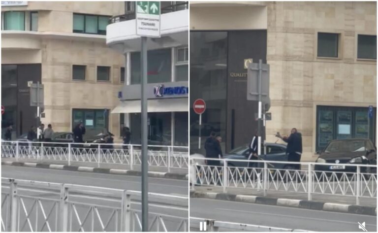 Ο υπόκοσμος έκανε επίδειξη δύναμης, 100 μέτρα από την Αστυνομία