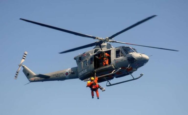Αεροδιακομιδή ασθενούς από πλοίο που έπλεε νότια της Λεμεσού