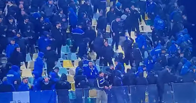 Σοβαρά επεισόδια ανάμεσα στην αστυνομία και οπαδούς της Ανόρθωσης