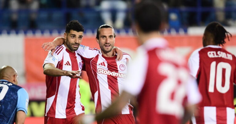Ατρόμητος - Ολυμπιακός 0-2 τελικό: Άνετο διπλό για τους Πειραιώτες στο Περιστέρι