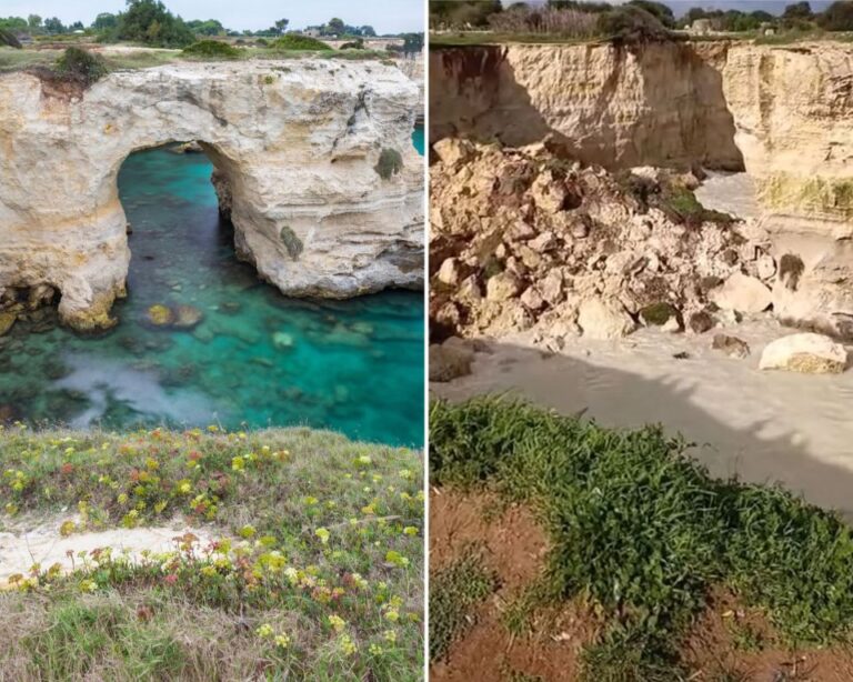 Ιταλία: Κατέρρευσε η διάσημη «Αψίδα των Εραστών» ανήμερα του Αγίου Βαλεντίνου