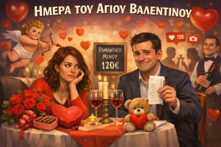 Η ημέρα που εφευρέθηκε ο έρωτας με απόδειξη και τιμολόγιο
