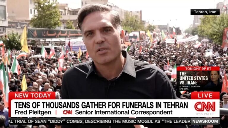 Frederick Pleitgen στο CNN Greece: Στην Τεχεράνη δεν νιώθεις ποτέ ασφαλής