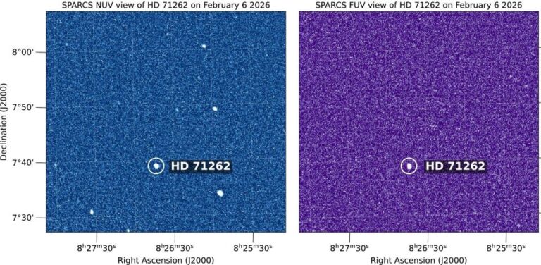 Το μίνι διαστημικό τηλεσκόπιο SPARCS της NASA μετέδωσε τις πρώτες του εικόνες από εξωπλανήτες