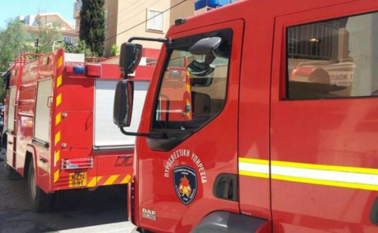 Πετροβόλησαν πυροσβέστες που πήγαν να σβήσουν φωτιά στη Λεμεσό