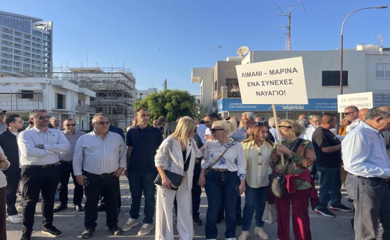 «Τέλος οι υποσχέσεις». Διαμαρτυρία για λιμάνι και μαρίνα Λάρνακας
