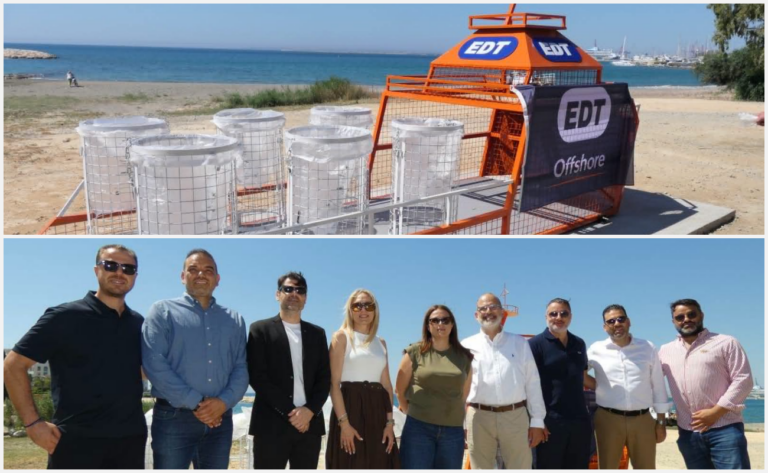 EDT’s Recycling Ship at Aktaia Odos (pics-video)