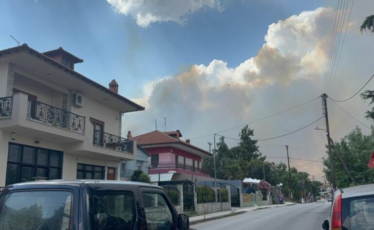 Πυρκαγιά στο Ωραιόκαστρο Θεσσαλονίκης: Βρέθηκε σορός άνδρα