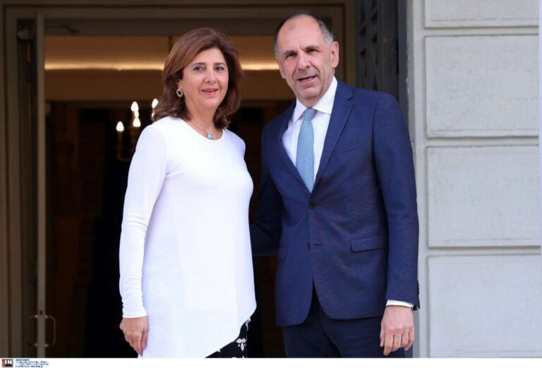 Με τον Γεραπετρίτη συναντήθηκε στην Αθήνα η Ολγκίν