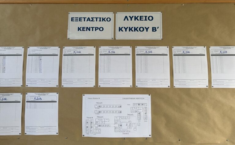 Παγκύπριες: Ομαλά η πρώτη μέρα, λέει ο Προϊστάμενος Υπηρεσίας Εξετάσεων