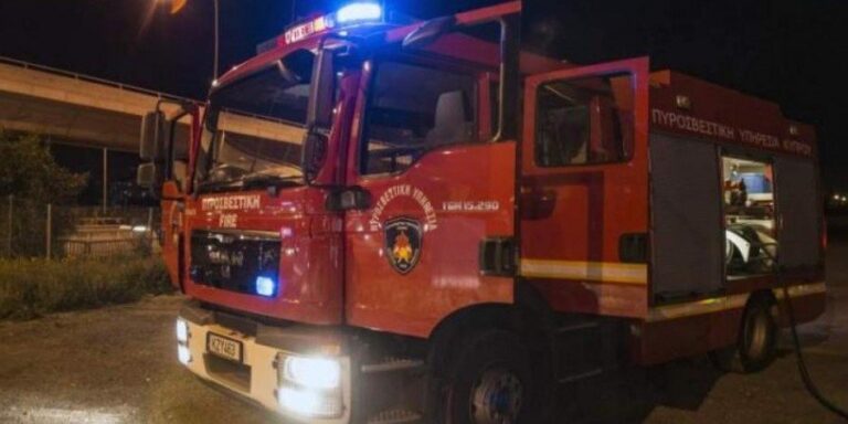 Φωτιά σε εγκαταλειμμένο σπίτι στην Πάφο. Διέμεναν άστεγοι