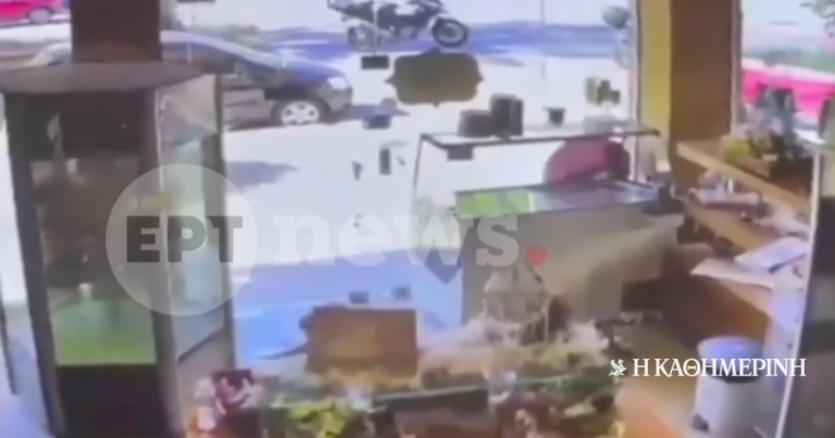 Κερατσίνι: Μοτοσικλέτα συγκρούστηκε με σχολικό λεωφορείο μετά από καταδίωξη – Βίντεο