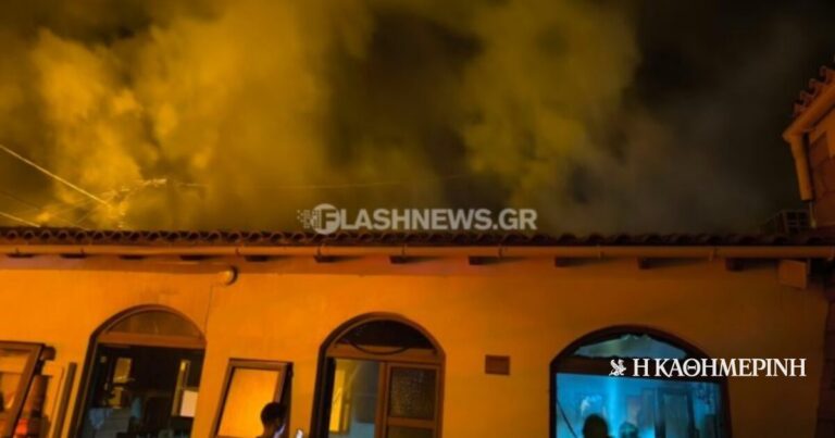 Ηράκλειο: Συναγερμός τη νύχτα για φωτιά σε εκκλησία στις Βασιλειές
