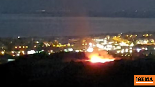 Έσβησε η φωτιά στα «Αμερικάνικα» στη Θεσσαλονίκη, προκάλεσε διακοπή ηλεκτροδότησης