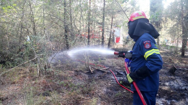 Συναγερμός για πυρκαγιά στο φράγμα της Θέρμης
