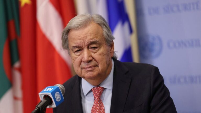 ΟΗΕ: Να γίνει σεβαστή η εθνική κυριαρχία της Συρίας ζητά ο Αντόνιο Γκουτέρες