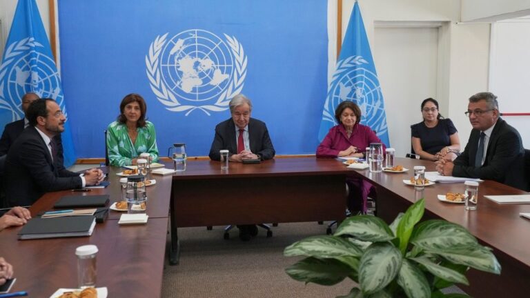 Κύπρος: Ξεκίνησε η τριμερής Γκουτέρες με Χριστοδουλίδη και Ερχιουρμαν