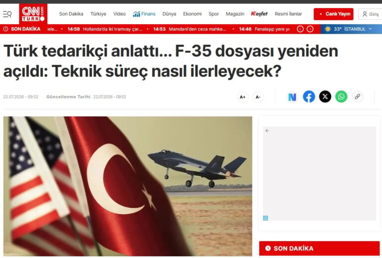 Ο γεμάτος αγκάθια δρόμος της Τουρκίας για τα F-35 – Η ελληνική υπεροχή στο Αιγαίο