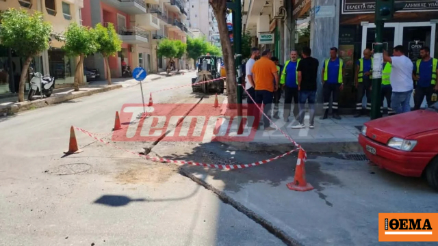 Πάτρα: Τραυματίστηκε χειριστής μηχανήματος μετά από βραχυκύκλωμα σε έργα