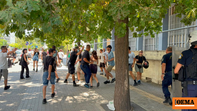 Ποινική δίωξη στους δύο συλληφθέντες για τα επεισόδια στα δικαστήρια Θεσσαλονίκης
