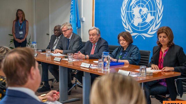 Γκουτέρες: Θα δουλέψουμε για να γίνει νέα διάσκεψη 5+1 για το Κυπριακό μετά τις συνομιλίες στη Λευκωσία