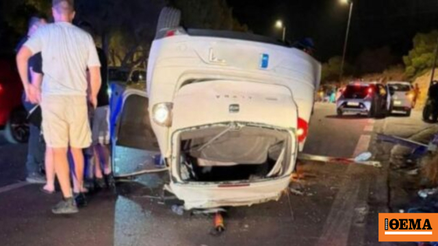 Νεκρός ο οδηγός του ΙΧ που ντεραπάρισε στα Λιμανάκια, δείτε βίντεο