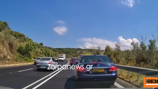 Νέα επικίνδυνη προσπέραση στον ΒΟΑΚ: Οδηγός βγήκε στο αντίθετο ρεύμα και παραλίγο να συγκρουστεί με φορτηγό, δείτε βίντεο