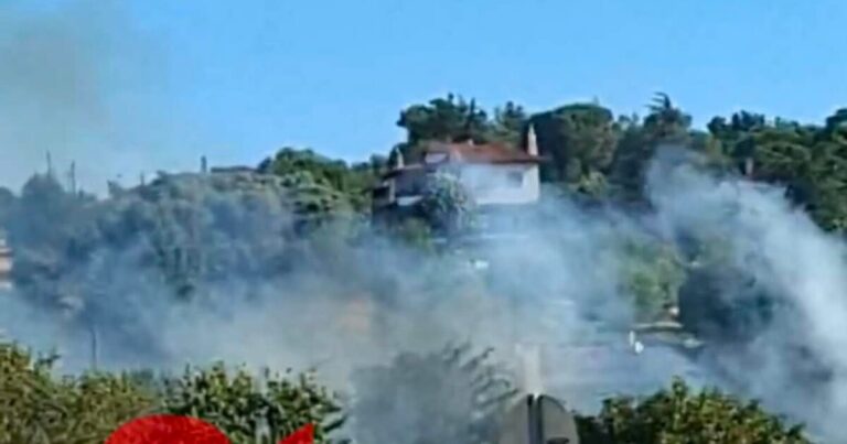 Υπό έλεγχο η φωτιά στην Περαία Θεσσαλονίκης – Ήχησε το 112 για ετοιμότητα
