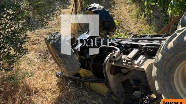 Τραγωδία σε χωριό του Ηρακλείου, 60χρονος αγρότης καταπλακώθηκε από το τρακτέρ του