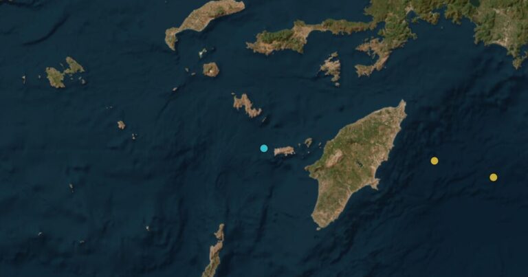 Σεισμός στην Χάλκη μεγέθους 3,5 Ρίχτερ