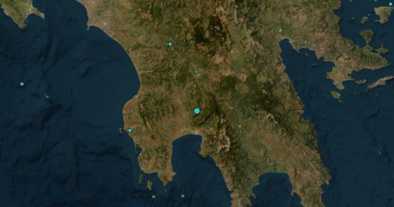 Σεισμός στα Αρφαρά Μεσσηνίας μεγέθους 3,8 Ρίχτερ