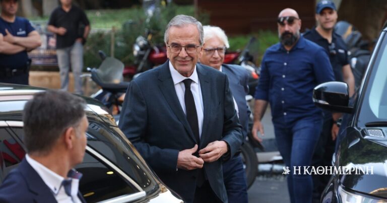 Θεωρείο: Eξοδος Σαμαρά με βουλευτές της Ν.Δ.