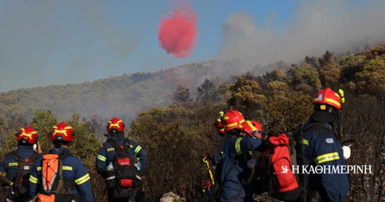 Χάρτης πρόβλεψης πυρκαγιών: Σε πολύ υψηλό κίνδυνο έξι περιοχές