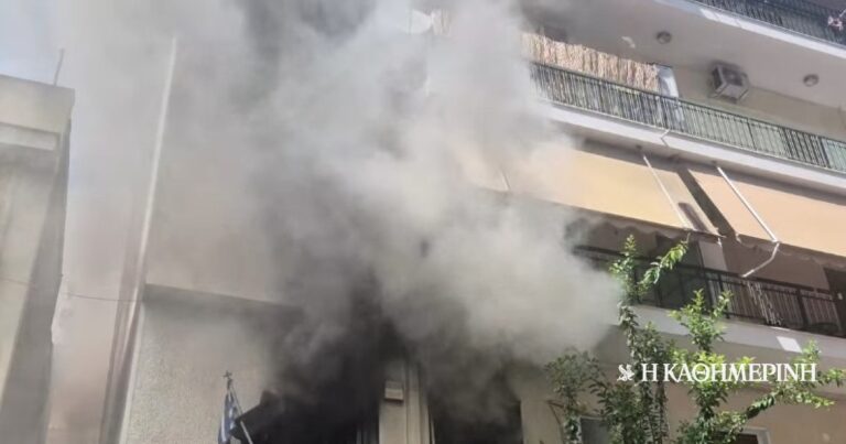 Τραγωδία στα Πατήσια: Νεκρή ηλικιωμένη από φωτιά σε διαμέρισμα