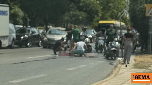 Τροχαίο με δύο μηχανές στη λεωφόρο Αλεξάνδρας: Προβλήματα στην κυκλοφορία προς την Πατησίων