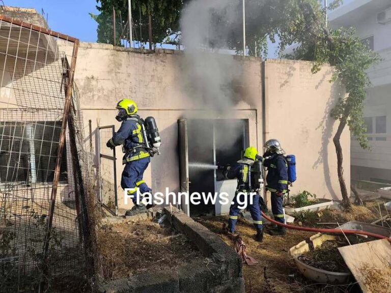 Διασωληνωμένος στη ΜΕΘ ο 70χρονος που τραυματίστηκε από την έκρηξη στα Χανιά