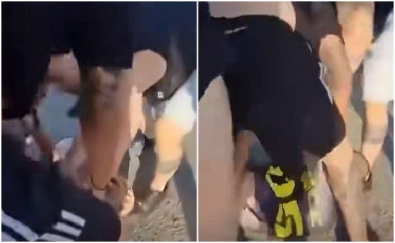Βίντεο με ξυλοδαρμό οπαδού έξω από το ΑΕΚ ΑΡΕΝΑ-Μία σύλληψη