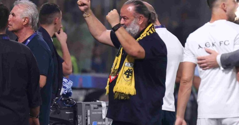 Ηλιόπουλος: «Ιστορική βραδιά, αυτή είναι η ΑΕΚ που οραματιζόμαστε»