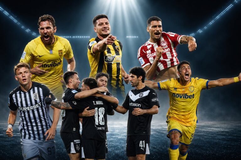Super League: «Ντόρτια» για ΑΕΚ και ΠΑΟΚ, δύσκολες νίκες για Ολυμπιακό και Άρη - Τα αποτελέσματα και η βαθμολογία της 1ης αγωνιστικής - Δείτε βίντεο