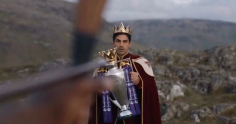 Η «μάχη» για το τρόπαιο στην Premier League αλά Game of Thrones - Το εκπληκτικό AI video με το κυνηγητό στον «βασιλιά» Αρτέτα