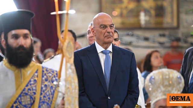 Μήνυμα Δένδια από την Πάρο: Οι κανόνες του Διεθνούς Δικαίου δεν είναι ένα κείμενο κενό περιεχομένου