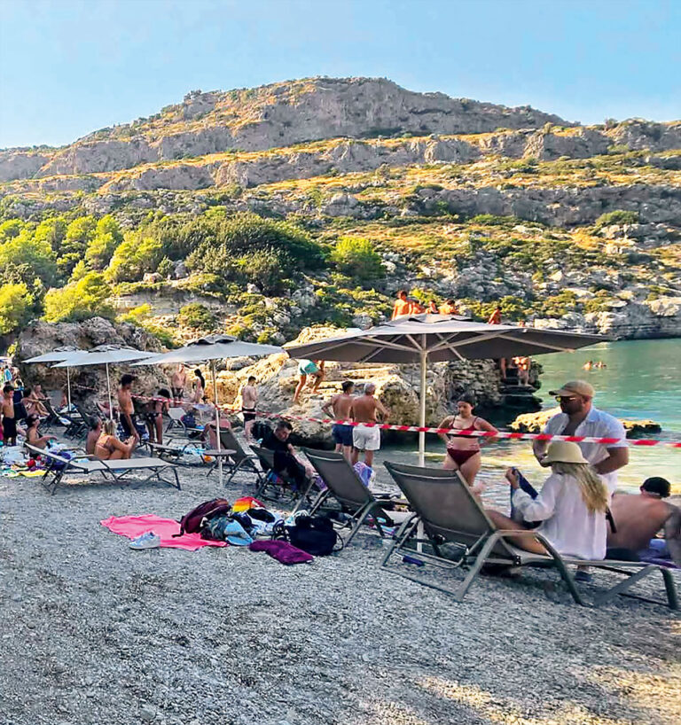 Αυθαίρετη κατάληψη της παραλίας «Αντονι Κουίν»-1