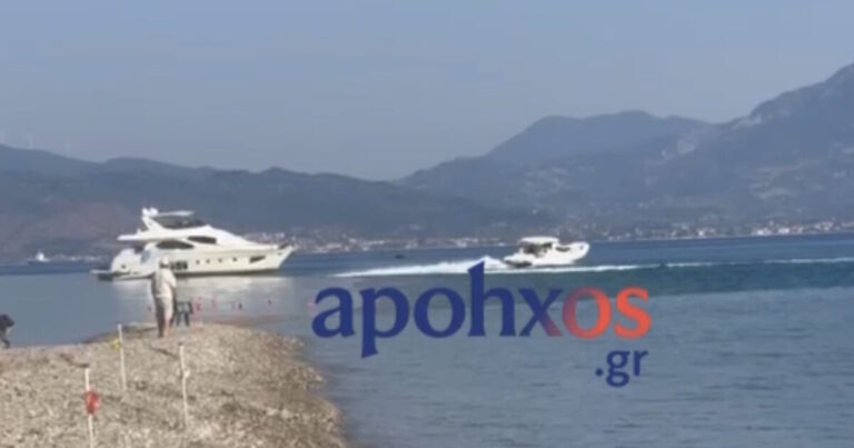 Δρέπανο: Νέα προσπάθεια αποκόλλησης του γιου που προσάραξε στα αβαθή – Επικίνδυνο περιστατικό με φουσκωτό