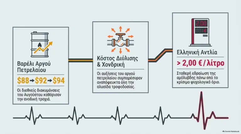 Καύσιμα: Τι έδειξε η αντλία για τις διακοπές των Ελλήνων